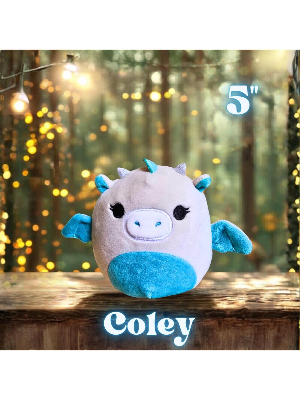 NWOT Squishmallows Coley the Dragon 5"